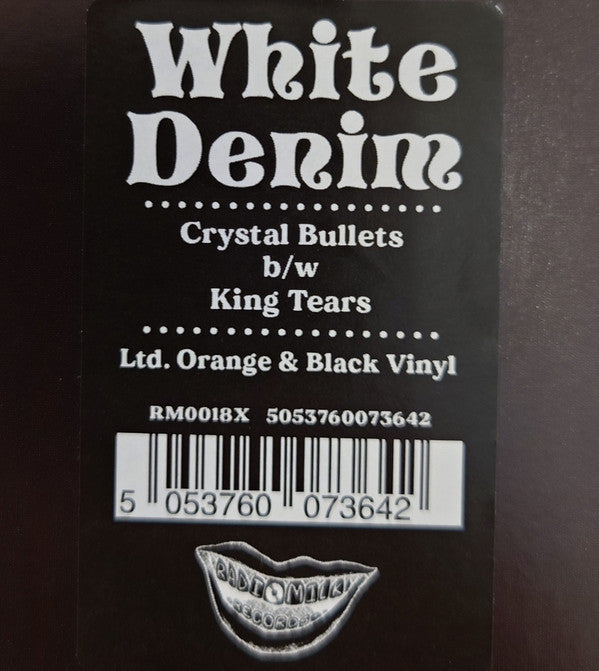 White Denim Crystal Bullets/King Tears Radiomilk Records LP, Ltd, Ora Mint (M) Mint (M)