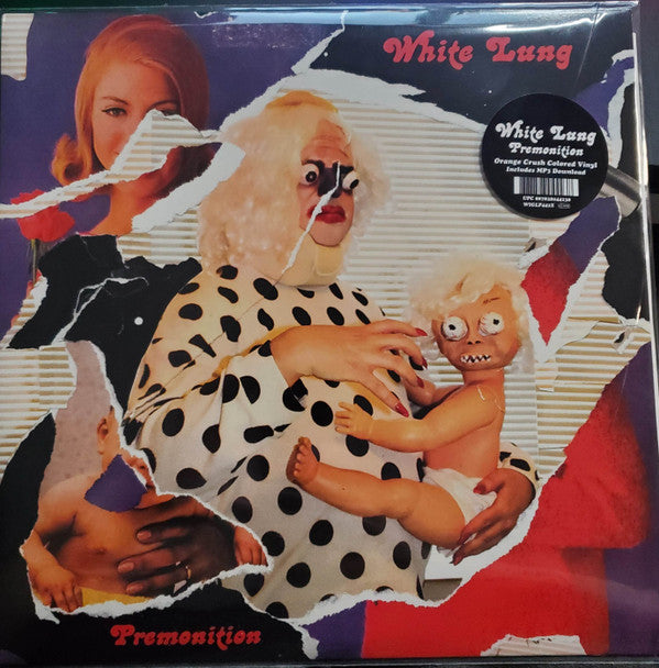 White Lung Premonition Domino Recording Co. Ltd. LP, Album, Ora Mint (M) Mint (M)