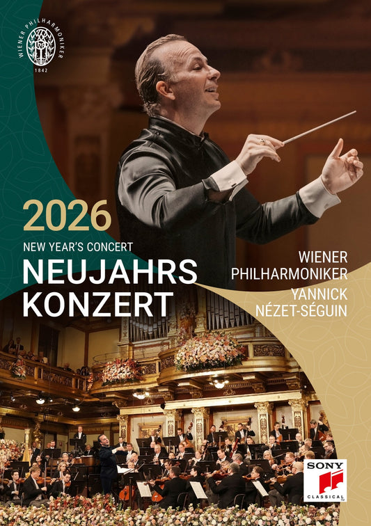 (PRE-ORDER 3/6/26) Neujahrskonzert 2026 / New Year'S Concert 2026 / Concert Du Nouvel An 2026 [DVD] | - CLASSICAL *NEW*