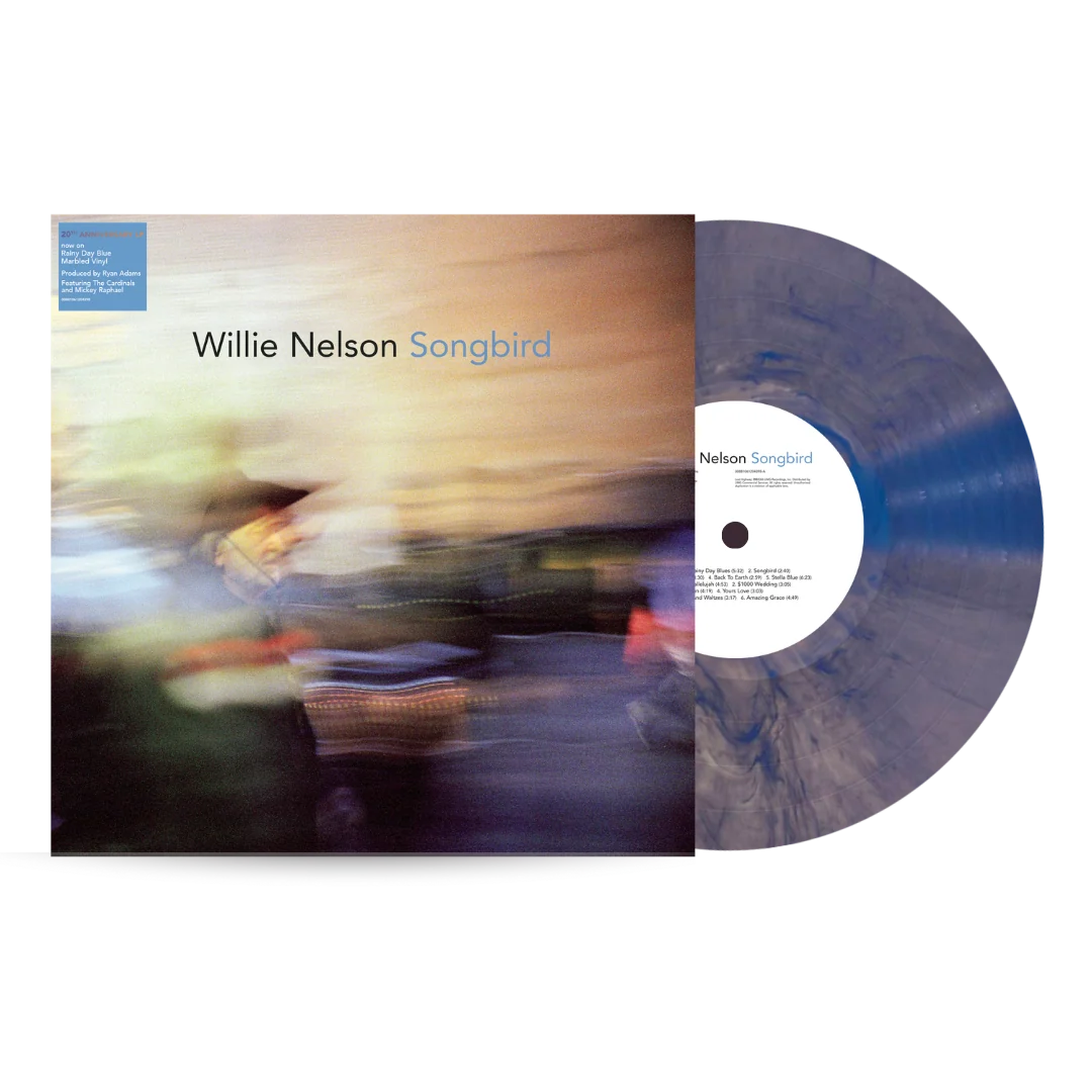 Willie Nelson - Songbird (20Th Anniversary) [Rainy Day Blue Marbled LP] |