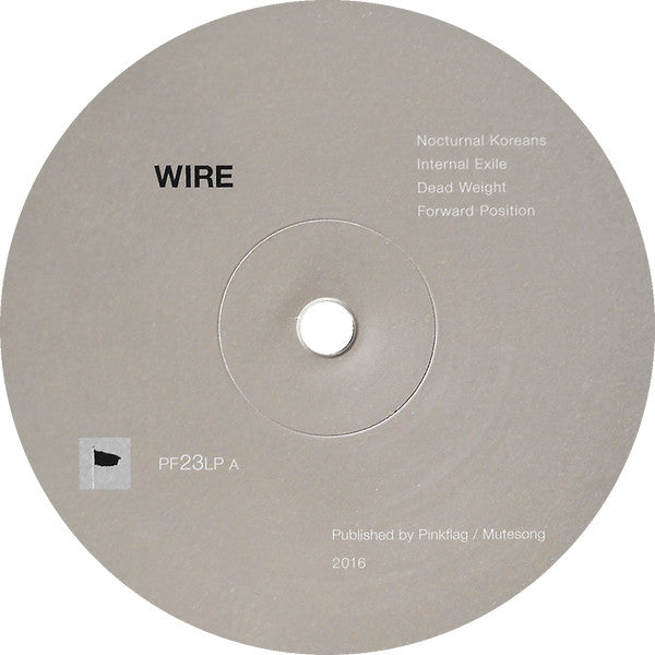 Wire Nocturnal Koreans Pinkflag LP, MiniAlbum Mint (M) Mint (M)