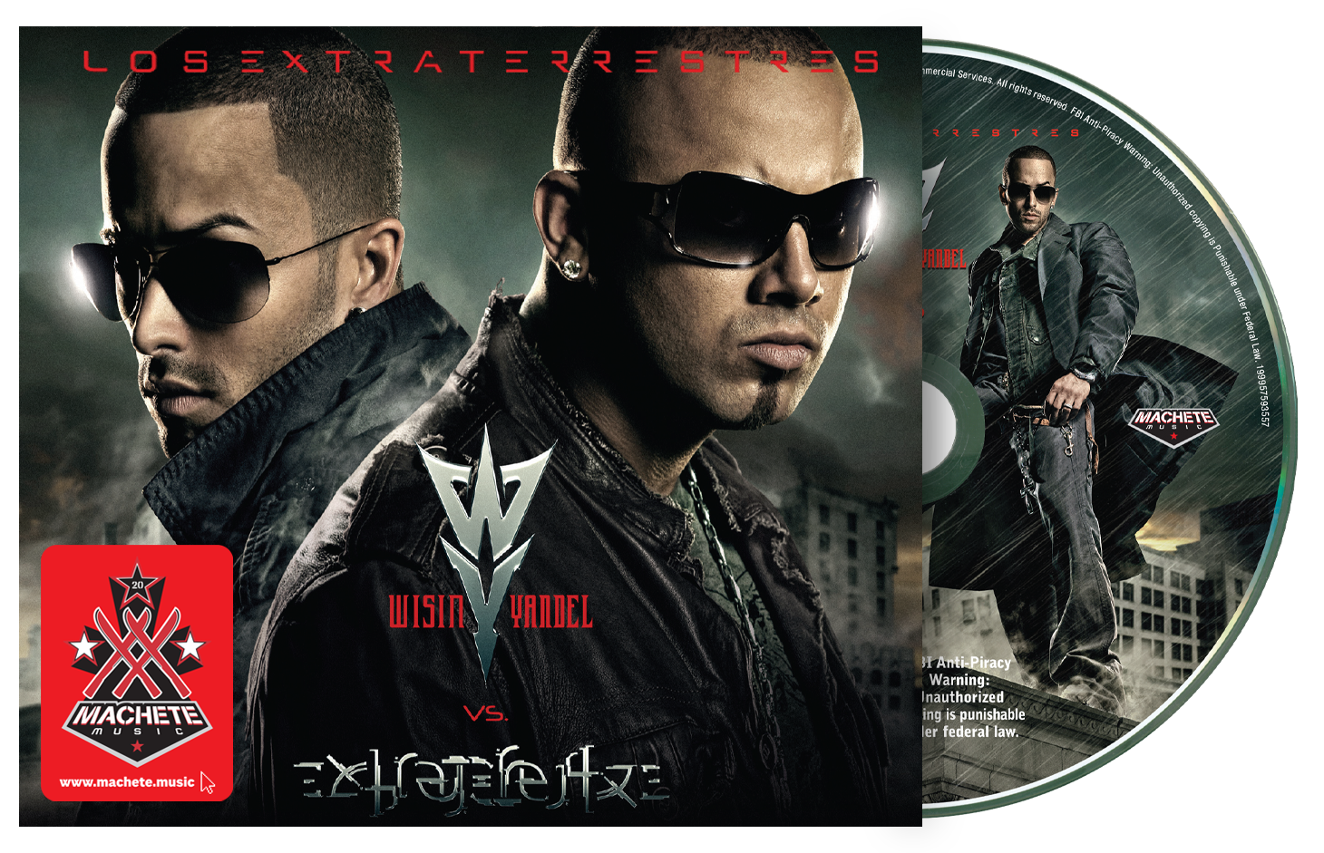 WISIN & YANDEL - Wisin Vs. Yandel: Los Extraterrestres (Machete 20Th Anniversary) |