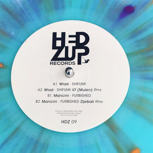 Wlad (4) / Mancini Shifumi / Furbished Hedzup Records 12", EP, Ltd, Spl Mint (M) Generic