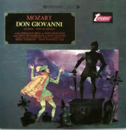 Wolfgang Amadeus Mozart Don Giovanni (Excerpts - Sung In German) Turnabout LP, RE Near Mint (NM or M-) Near Mint (NM or M-)