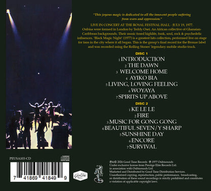 Osibisa - (PRESALE 6/19/26) Black Magic Night (MOD 2xCD) | Mint Mint - WORLD/AFRICAN *NEW*