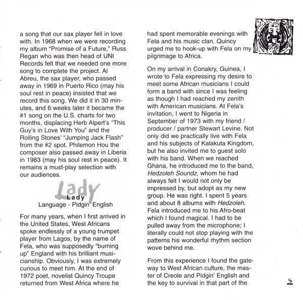 Hope (SACD) | Mint (M) Mint (M) - WORLD/AFRICAN *SEALED*