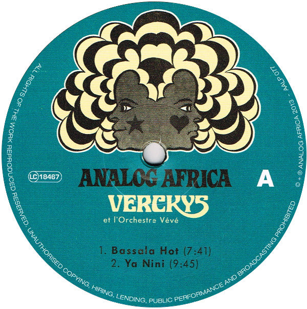 Verckys - Congolese Funk, Afrobeat & Psychedelic Rumba 1969-1978 | Mint (M) Mint (M) - WORLD/AFRICAN *SEALED*