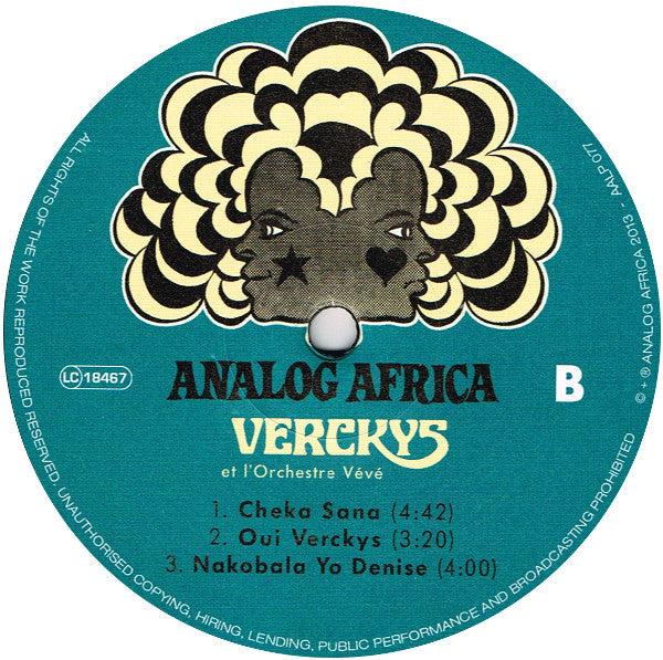 Verckys - Congolese Funk, Afrobeat & Psychedelic Rumba 1969-1978 | Mint (M) Mint (M) - WORLD/AFRICAN *SEALED*