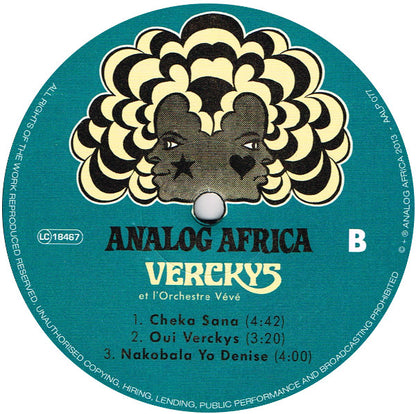 Verckys - Congolese Funk, Afrobeat & Psychedelic Rumba 1969-1978 | Mint (M) Mint (M) - WORLD/AFRICAN *SEALED*