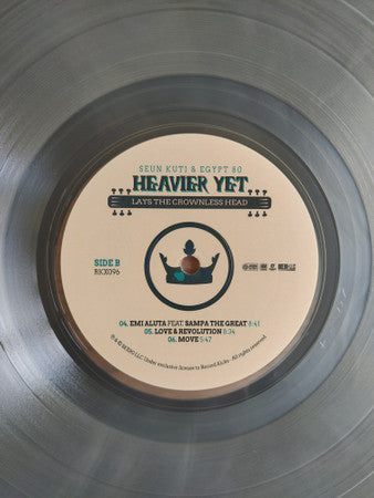 Seun Kuti + Egypt 80 - Heavier Yet (Lays The Crownless Head) | Mint (M) Mint (M) - WORLD/AFRO *SEALED/CLEAR*