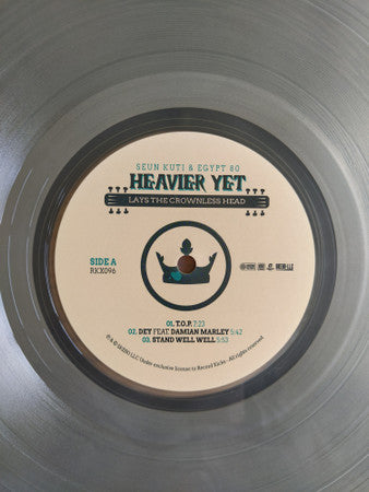Seun Kuti + Egypt 80 - Heavier Yet (Lays The Crownless Head) | Mint (M) Mint (M) - WORLD/AFRO *SEALED/CLEAR*