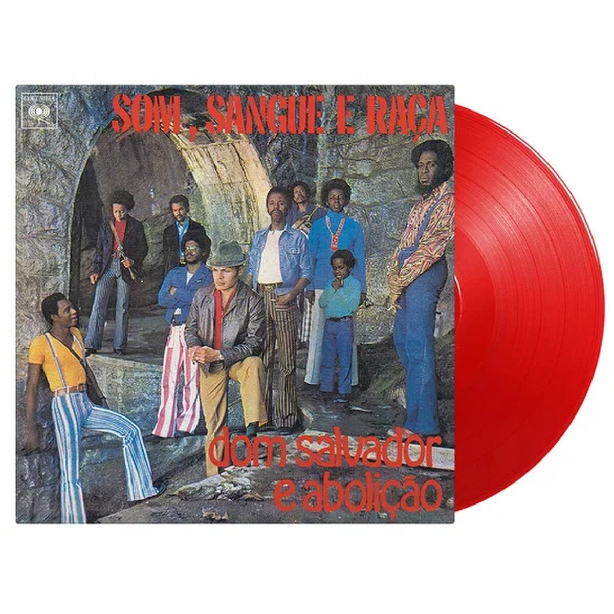 Dom Salvador E Abolição - (PRESALE 7/12/24) Som, Sangue E Raça (MOV 180G NUMBERED TO 1000 CLEAR RED VINYL) | Mint Mint - WORLD/BRAZIL *NEW/COLOR*