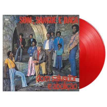 Dom Salvador E Abolição - (PRESALE 7/12/24) Som, Sangue E Raça (MOV 180G NUMBERED TO 1000 CLEAR RED VINYL) | Mint Mint - WORLD/BRAZIL *NEW/COLOR*