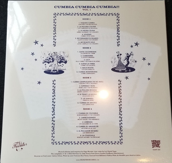 Various - Cumbia Cumbia Cumbia!!! Vol. 1 (VINYL 2xLP) | NEW - WORLD/CUMBIA *NEW*