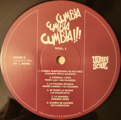Various - Cumbia Cumbia Cumbia!!! Vol. 1 (VINYL 2xLP) | NEW - WORLD/CUMBIA *NEW*