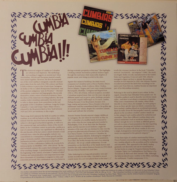 Various - Cumbia Cumbia Cumbia!!! Vol. 1 (VINYL 2xLP) | NEW - WORLD/CUMBIA *NEW*