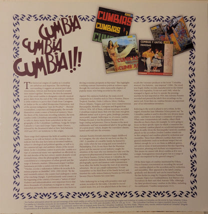 Various - Cumbia Cumbia Cumbia!!! Vol. 1 (VINYL 2xLP) | NEW - WORLD/CUMBIA *NEW*