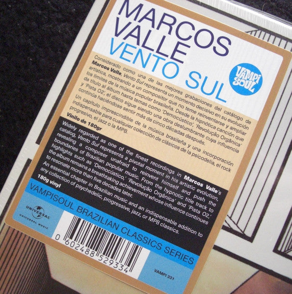 Marcos Valle - Vento Sul (VINYL LP VAMPI SOUL) | NEW - WORLD/FUNK *SEALED*