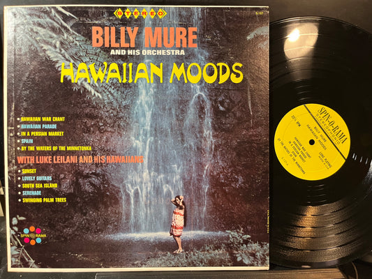 Billy Mure And Orchestra - Hawaiian Moods (VINYL LP SPIN-O-RAMA M-157 1965) | USED Near Mint- (NM-) Near Mint (NM) - WORLD/HAWAIIAN / USED *NEAR MINT-*