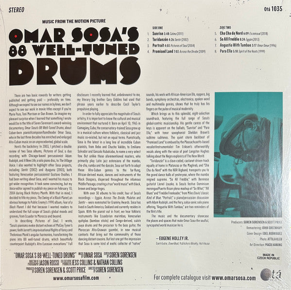 Omar Sosa's 88 Well-Tuned Drums | Mint (M) Mint (M)
