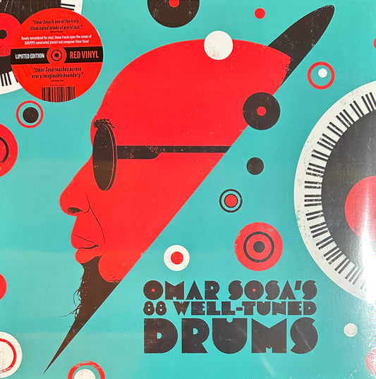 Omar Sosa - Omar Sosa's 88 Well-Tuned Drums | Mint (M) Mint (M) - WORLD / LATIN *SEALED/RSD/COLOR*