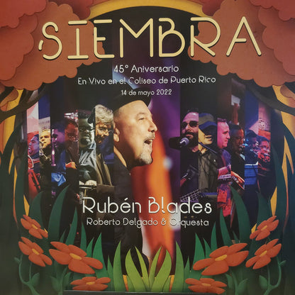 Ruben Blades - Siembra 45 Aniversario En Vivo en el Coliseo de Puerto Rico 14 de mayo 2022 (2xVINYL) | Mint (M) Mint (M) - WORLD/LATIN *SEALED*