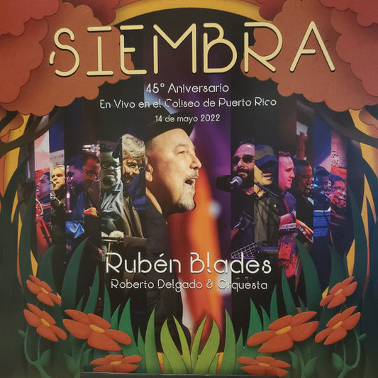 Ruben Blades - Siembra 45 Aniversario En Vivo en el Coliseo de Puerto Rico 14 de mayo 2022 (2xVINYL) | Mint (M) Mint (M) - WORLD/LATIN *SEALED*