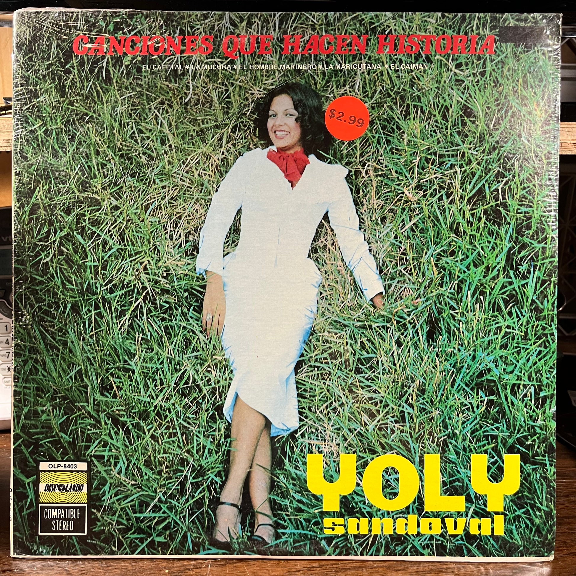 Canciones Que Hacen Historia (VINYL) | Mint (M) Near Mint (NM or M-) - WORLD/LATIN *SEALED*