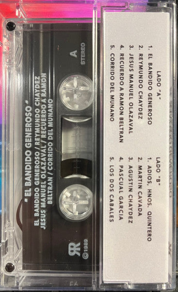 El Bandido Generoso (CASSETTE - UNOFFICIAL) | Mint (M) Mint (M) - WORLD/LATIN *SEALED*