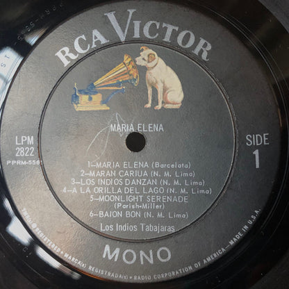Los Indios Tabajaras - Maria Elena | Excellent (EX) Excellent (EX) - WORLD/LATIN / USED *EXCELLENT+*