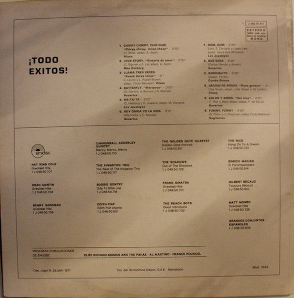 Various - ¡Todo Exitos! En Español *SHRINK* | Near Mint (NM) Near Mint (NM) - WORLD/LATIN / USED *NEAR MINT*
