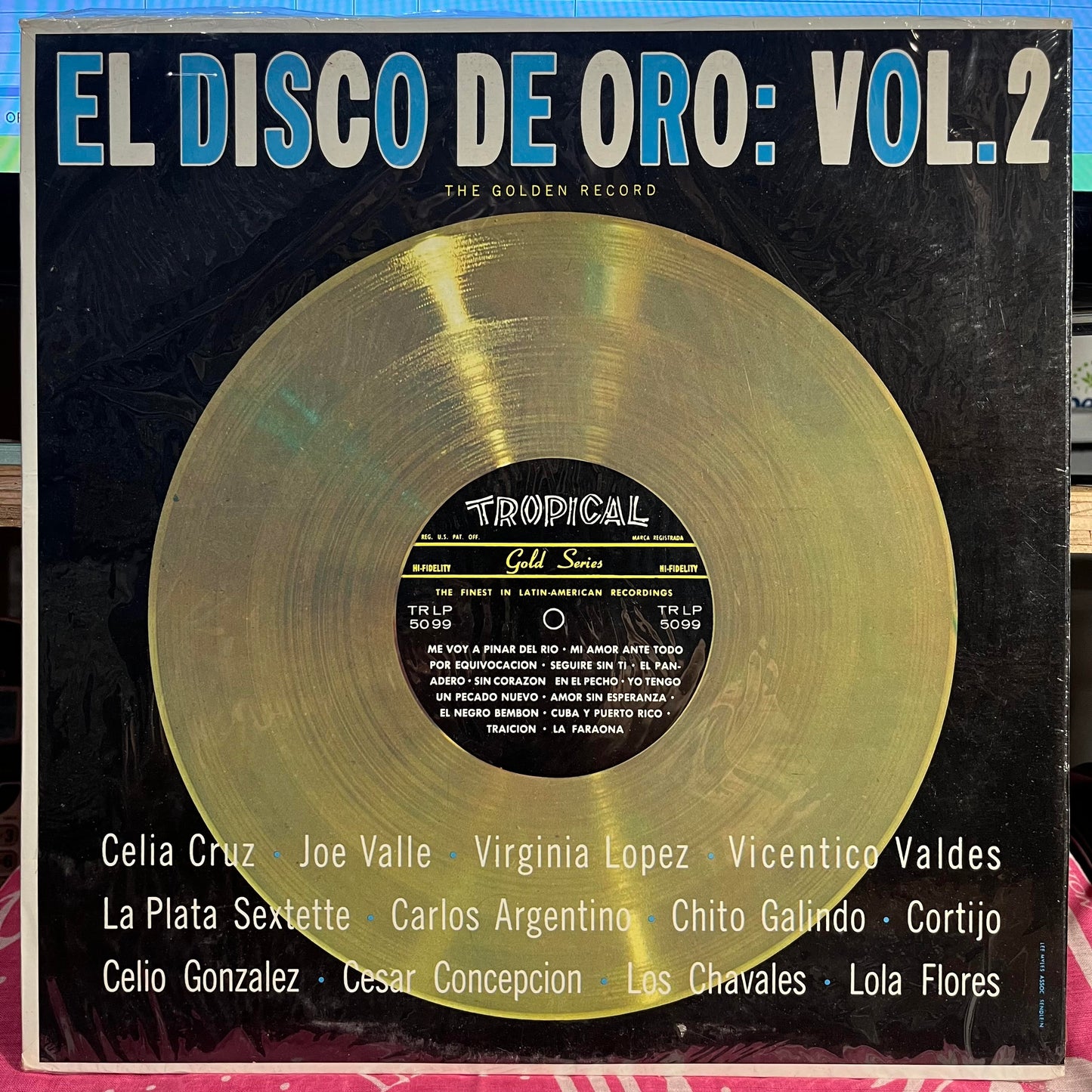 Various - El Disco De Oro: Vol. 2 | Near Mint (NM) Near Mint (NM) - WORLD/LATIN / USED *NEAR MINT*