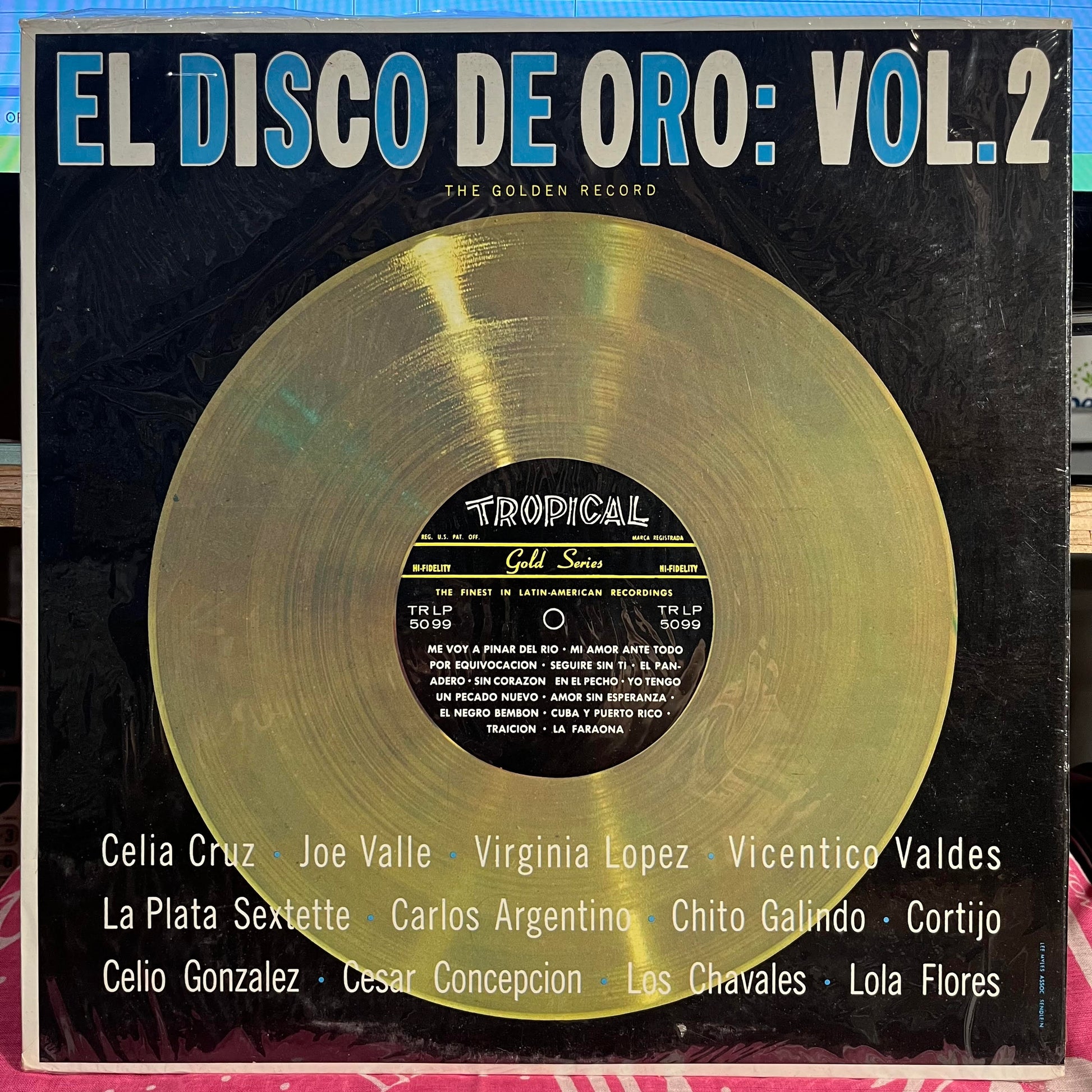Various - El Disco De Oro: Vol. 2 | Near Mint (NM) Near Mint (NM) - WORLD/LATIN / USED *NEAR MINT*