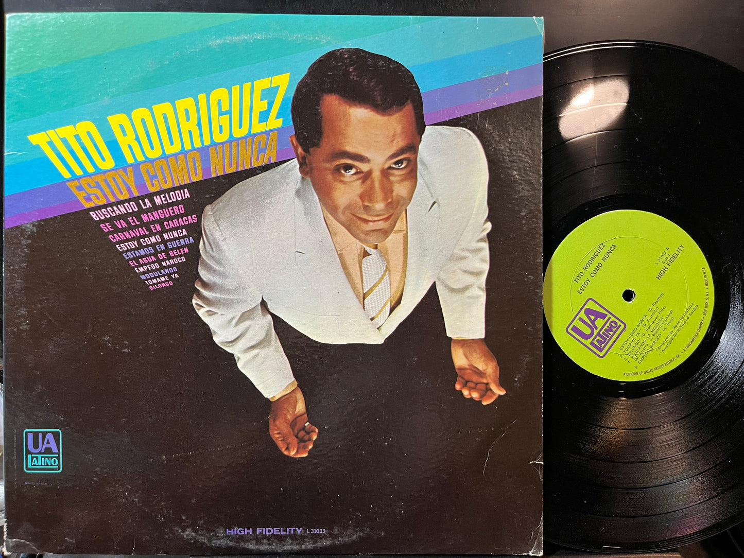 Tito Rodriguez - Estoy Como Nunca (VINYL LP) | Near Mint (NM or M-) Excellent (EX) - WORLD/LATIN / USED *NEAR MINT*