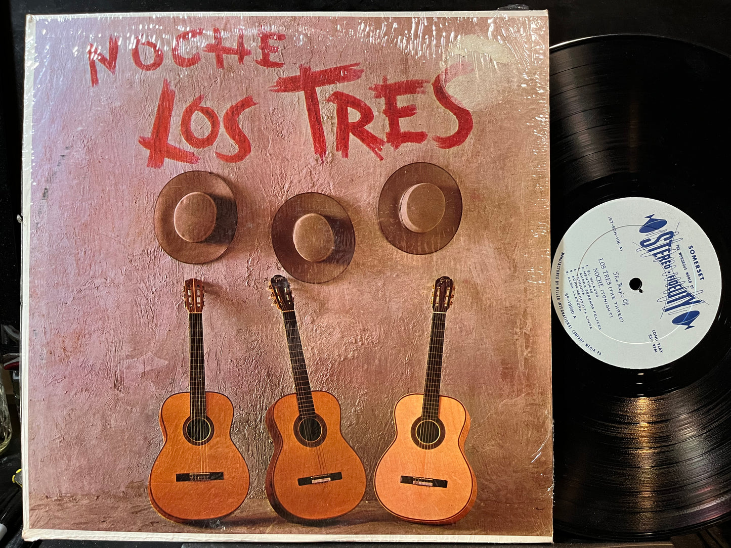 Los Tres (3) - Noche (VINYL) | Near Mint (NM) Near Mint (NM) - WORLD/LATIN / USED *NEAR MINT*