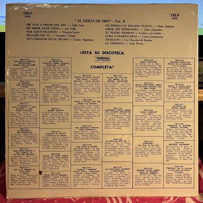 Various - El Disco De Oro: Vol. 2 | Near Mint (NM) Near Mint (NM) - WORLD/LATIN / USED *NEAR MINT*
