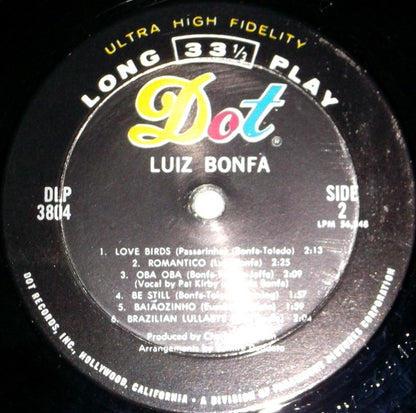 Luiz Bonfá (VINYL) | Very Good Plus (VG+) Near Mint (NM) - WORLD/LATIN / USED *VERY GOOD+*