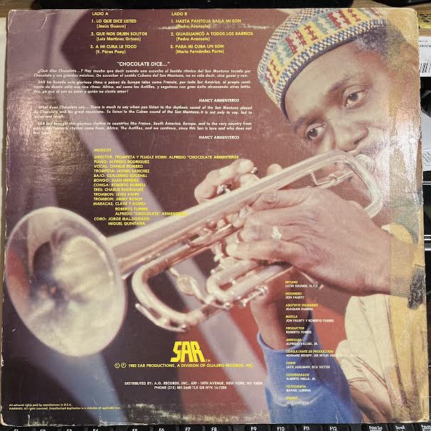 Dice (VINYL) | Very Good Plus (VG+) Very Good (VG) - WORLD/LATIN / USED *VERY GOOD++*
