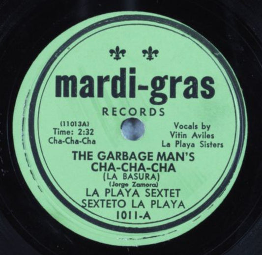 La Playa Sextet - The Garbage Man's Cha-Cha-Cha *78RPM* | Very Good (VG) Generic - WORLD/LATIN / USED *VERY GOOD*