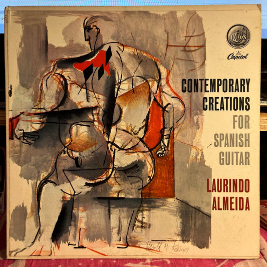 Laurindo Almeida - Contemporary Creations For Spanish Guitar | Very Good (VG) Excellent (EX) - WORLD/LATIN / USED *VERY GOOD*
