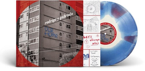 Rodrigo Y Gabriela - (PRESALE 9/18/26) Ourhome (BLUE RED VINYL LP) | NEW - WORLD *NEW/COLOR*