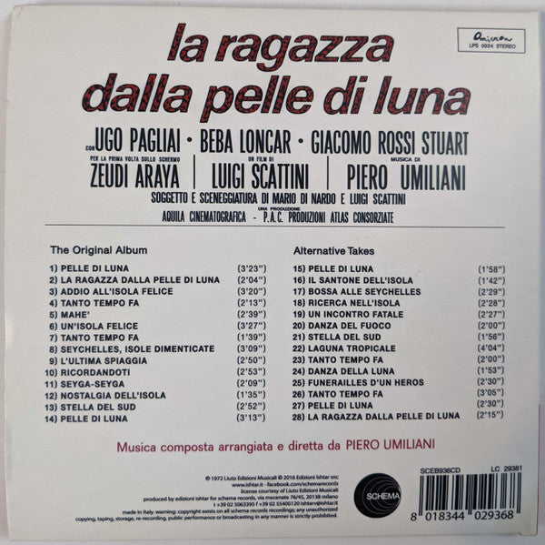 La Ragazza Dalla Pelle Di Luna (CD) | Mint (M) Mint (M) - WORLD *NEW*