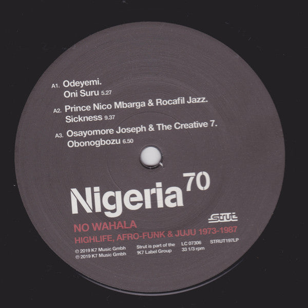 Nigeria 70 (No Wahala: Highlife, Afro-Funk & Juju 1973-1987)(VINYL) | - WORLD *NEW*