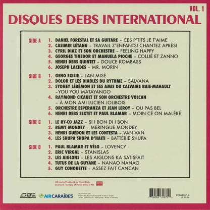 Disques Debs International Volume 1 (2xVINYL)(An Island Story: Biguine, Afro Latin & Musique Antillaise 1960-1972) | Mint (M) Mint (M) - WORLD *NEW*