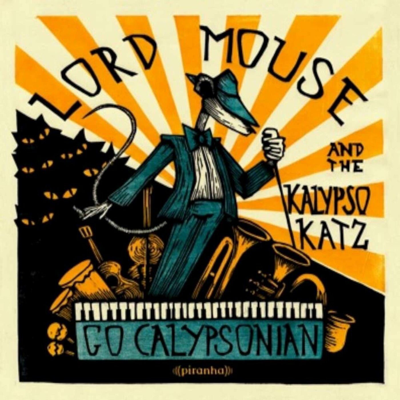 Lord Mouse and the Kalypso Katz - Go Calypsonian (CD) | - WORLD *NEW*