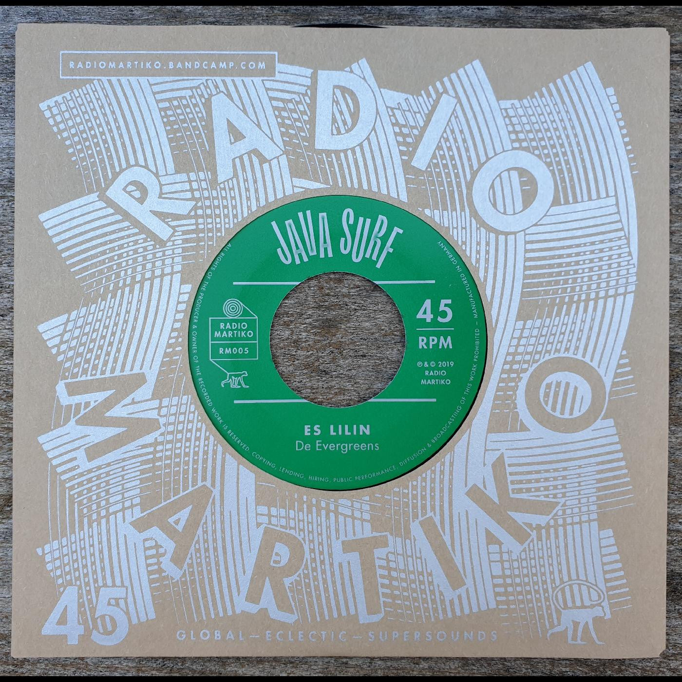De Evergreens / Les Jaguars De Casablanca - Es Lilin / Gonzales (Vinyl) | Mint (M) Mint (M) - WORLD *NEW*