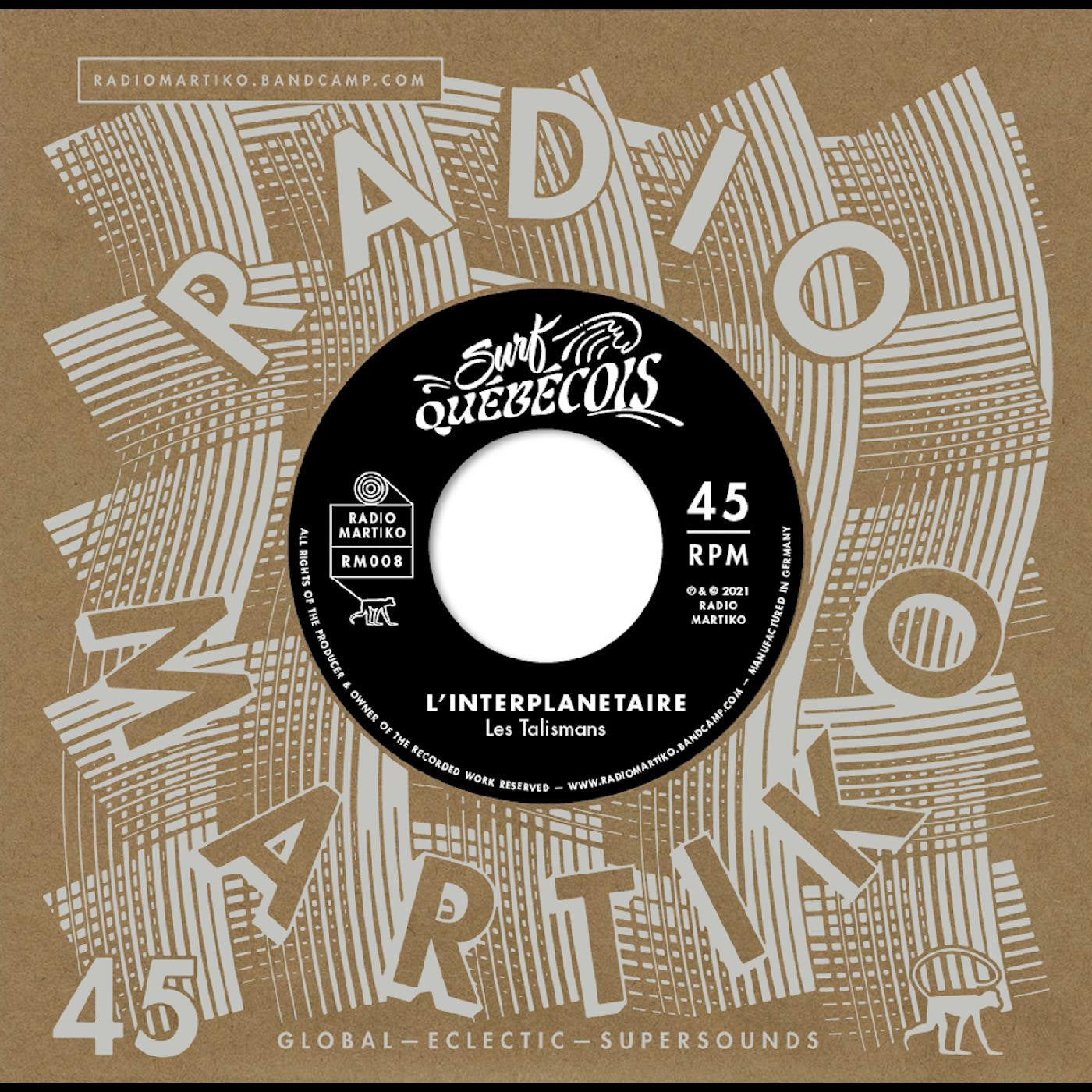 Les Talismans / Les Jaguars - L’Interplanetaire / Guitare Jet (Vinyl) | Mint (M) Mint (M) - WORLD *NEW*