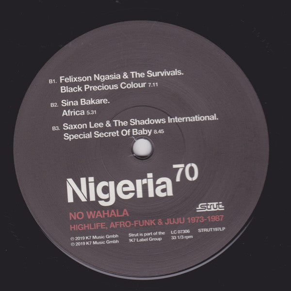 Nigeria 70 (No Wahala: Highlife, Afro-Funk & Juju 1973-1987)(VINYL) | - WORLD *NEW*