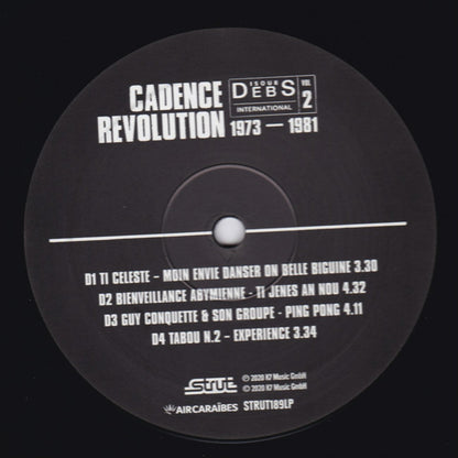 Disques Debs International Vol 2 (Cadence Revolution 1973-1981)(2xVINYL) | Mint (M) Mint (M) - WORLD *NEW*