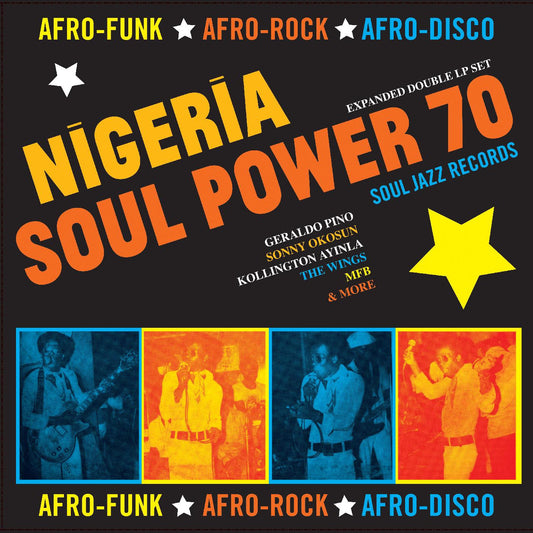 Soul Jazz Records presents - Nigeria Soul Power 70 - Afro-Funk, Afro-Rock, Afro-Disco (CD) | Mint Mint - WORLD *NEW*
